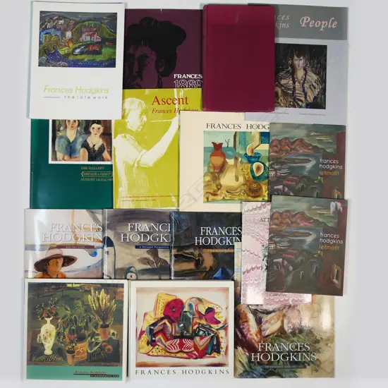 FRANCES HODGKINS - VARIOUS EXHIBITION CATALOGUES & SMALL BOOKS